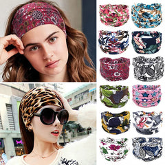Bohemian Wide Cotton Headbands